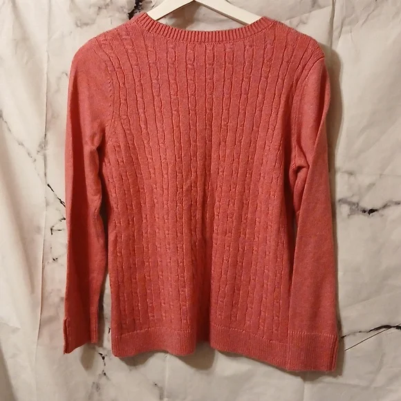 Talbots pink sweater LP ❤️❤️❤️❤️ - Picture 8 of 8